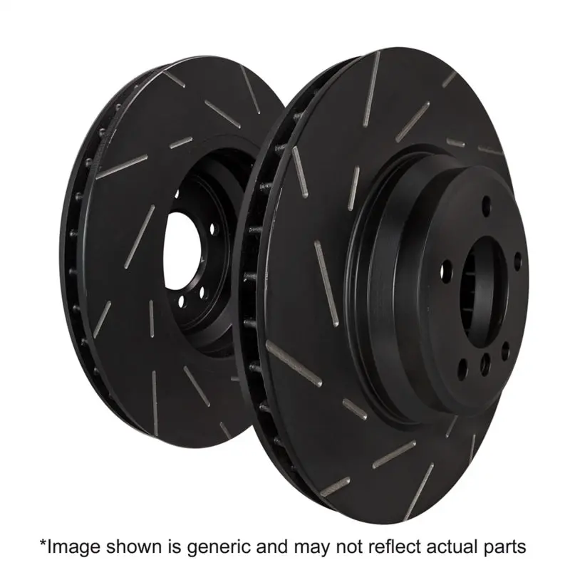 Ebc Usr Slotted Front Brake Rotors For 2019+ Hyundai Veloster N (2Nd Gen, Performance Package) 1