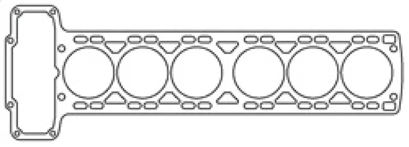 Cometic Jaguar 3.4L Xk6 .043In Cfm Cylinder Head Gasket - 83Mm Bore 1