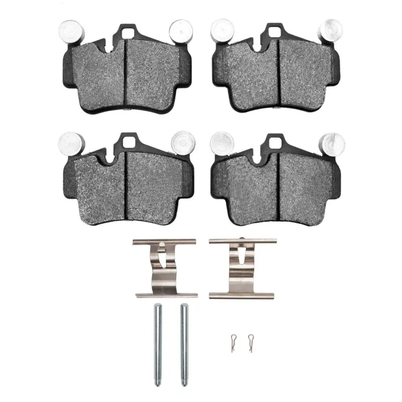 R1 Semi-Metallic Brake Pad & Hardware Kit For 2005–2023 Porsche Boxster Front And Rear 1