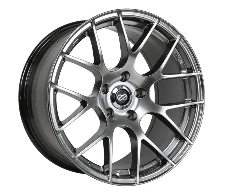 Enkei Raijin Hyper Silver Alloy Wheel – 18X9.5", 5X100 Bolt Pattern, 45Mm Offset, 72.6Mm Hub Bore 1