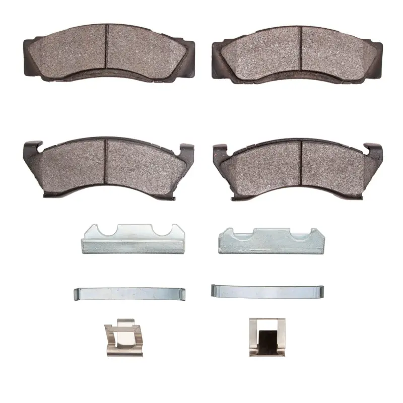 R1 Semi-Metallic Brake Pad & Hardware Kit – Rear, For 1975–1980 Ford Ltd 1