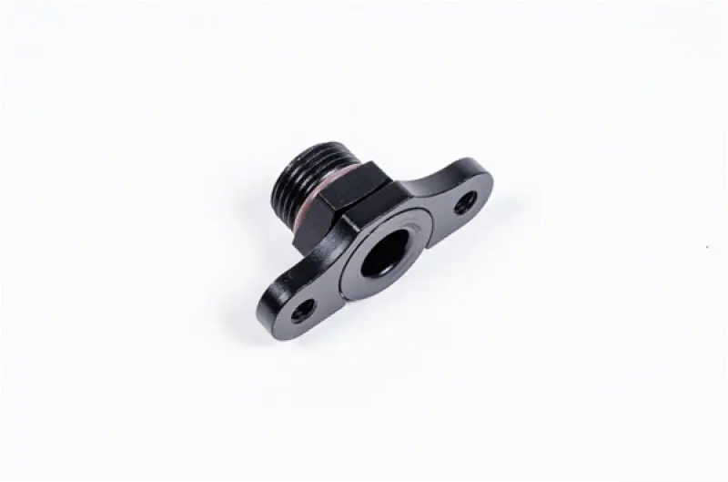 Radium Engineering 8An Orb Fuel Pressure Regulator Adapter – 11Mm Bore, 39Mm Spacing, M6 Thread 1